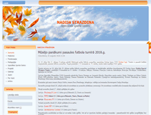 Tablet Screenshot of nadija.lv